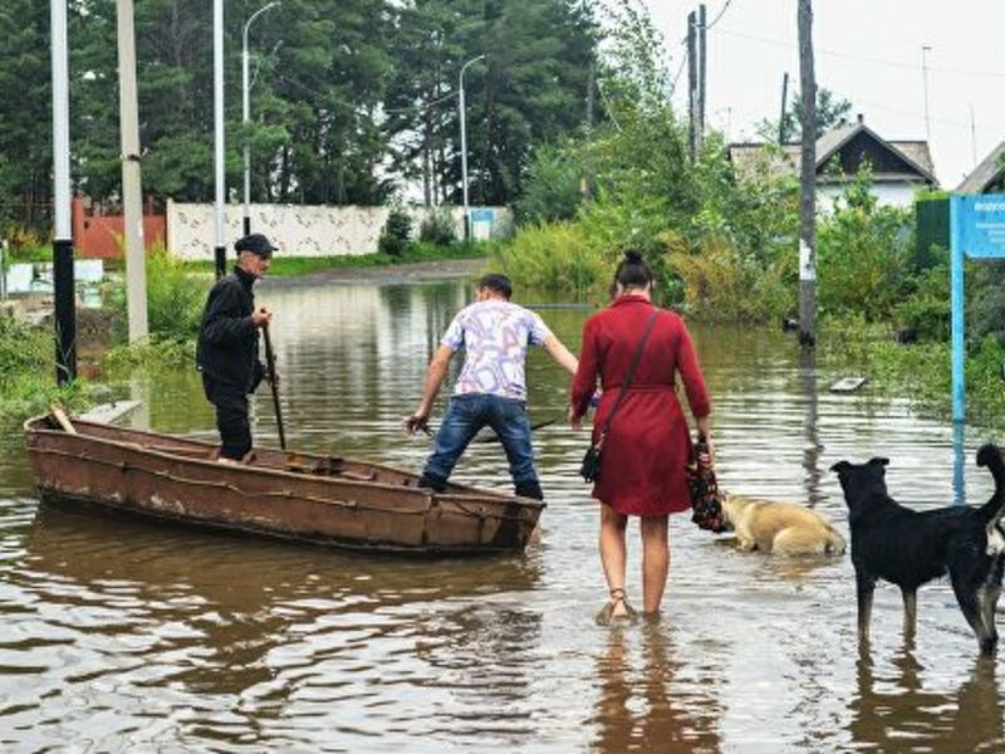 Уровень реки в Комсомольске-на-Амуре вырос на 2 сантиметра